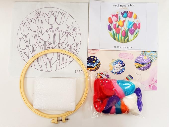 CaptainCrafts Needle Felting Kit - Image 3