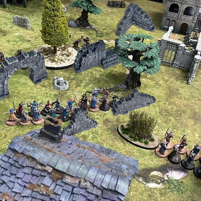 Warmtree Ruined Stone Walls Set, Terrain Scenery - Image 6