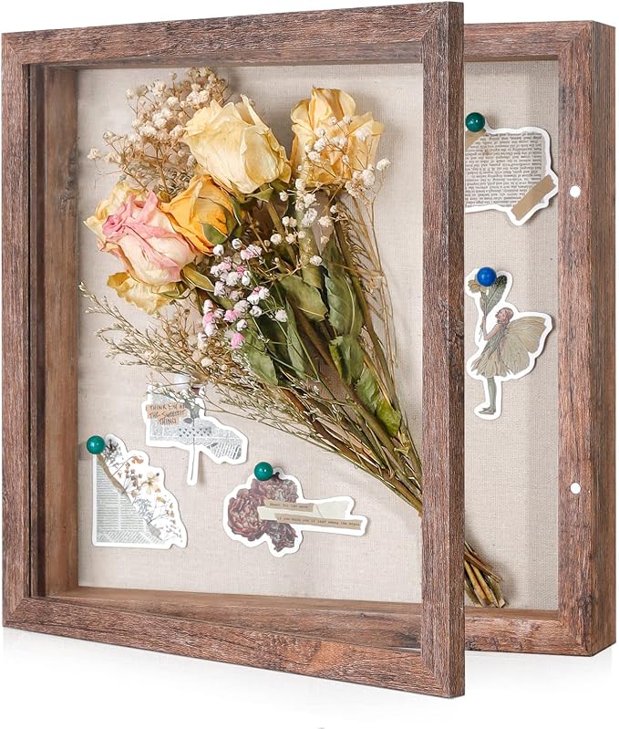 11x11 Shadow Box Frame with Linen Back by Califortree