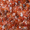 LAIDANLA Red Agate 400pcs Natural Chip Stone Beads 5-8mm Healing Crystal by LAIDANLA
