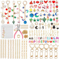 Riwiuue 352Pcs Lip Gloss Keychain Making Kit, DIY Charms Key Chain Making Kit by Unknown