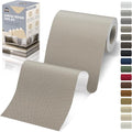 OAZ 4 x 79 inch Canvas Repair Patches Canvas Fabric Patch Self-Adhesive Canvas Repair Tape Waterproof Outdoor Gear Repair Patch Kit for Boat Cover Awning Sofa Chair Couch Tent Bag (Ivory Gray)