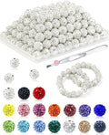 120PCS FIVEIZERO White Rhinestone Beads by FIVEIZERO