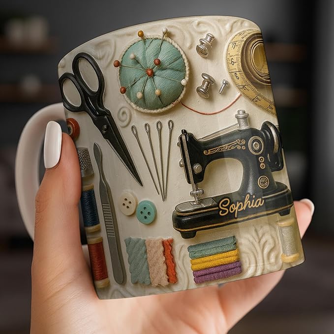 Personalized Coffee Mug with Custom Name, Ceramic Coffee Mug - Image 6