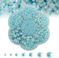 5600PCS Half Round Pearls Flatback Imitation Pearls by MLGDA