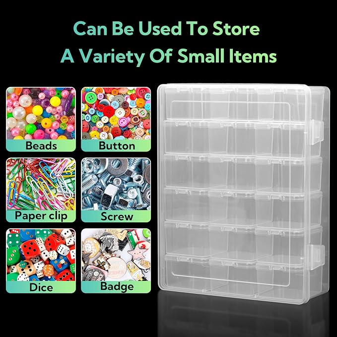Plastic Storage for 210 Dices, Display Case - Image 4