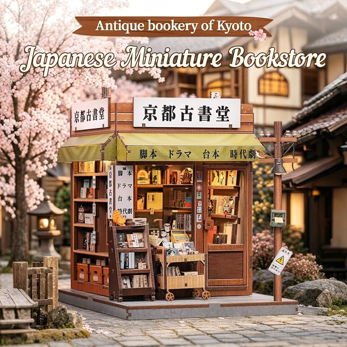 Fsolis Japanese Book Nook Kit - Image 5