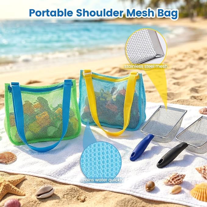 3 otters 2 Pack Beach Mesh Shovel - Image 4