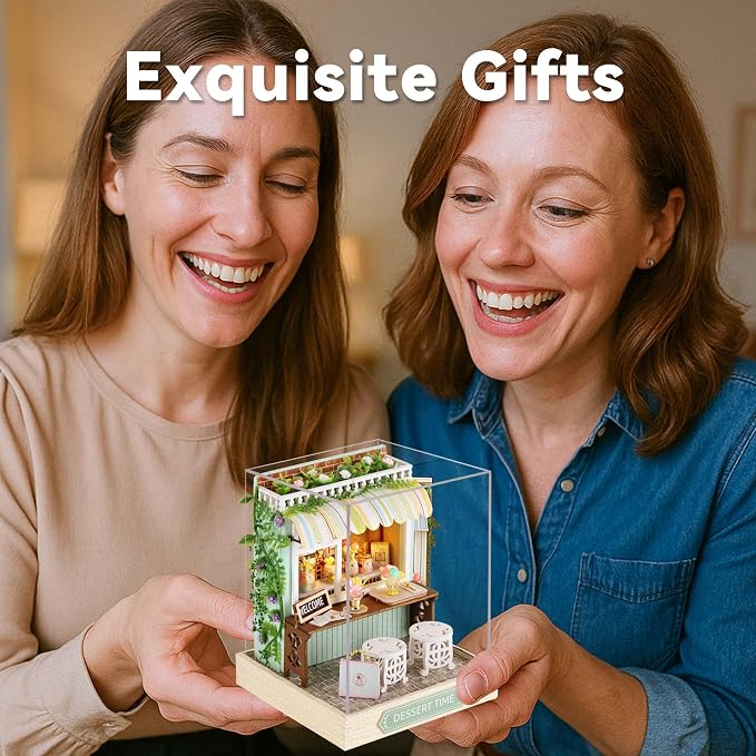 Flever Dollhouse Miniature DIY House Kit Creative Room - Image 5