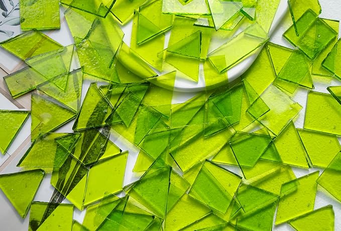 4 Shapes Large Transparent Mosaic Tiles - Image 5