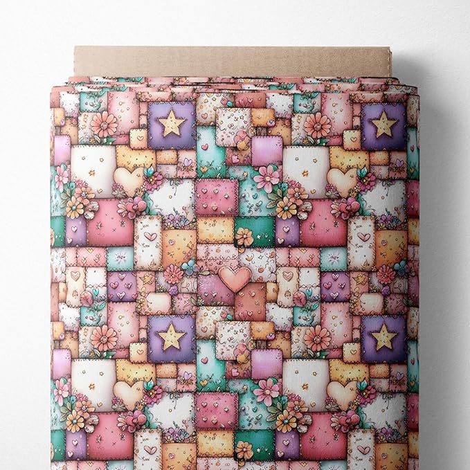 100% Cotton Fabric by the Yard – Turkish Quality Quilting & Sewing Fabric by FabricsTown