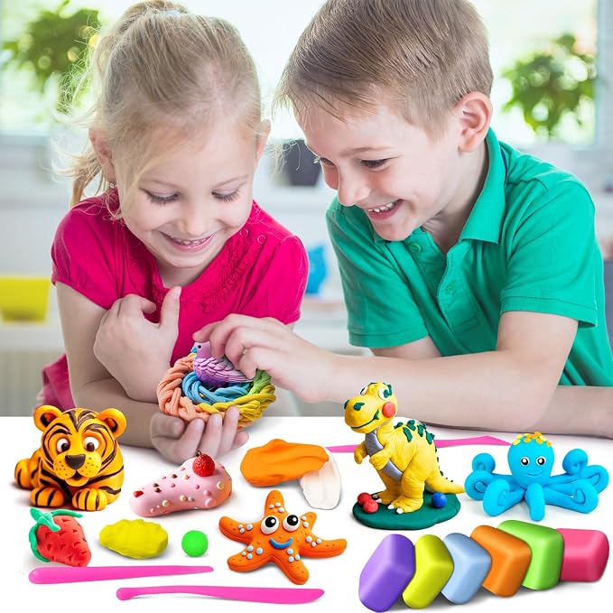 Air Dry Clay 138 Colors, Modeling Magic Clay Set - Image 6