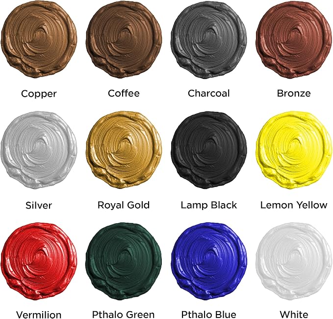 BLUEBIRD 12-Pack Fabric Paint, 3.4 Fl Oz each, Permanent Fabric Paints - Image 3