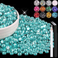 4000PCS 5mm Resin Rhinestones Bulk by BELLEBOOST