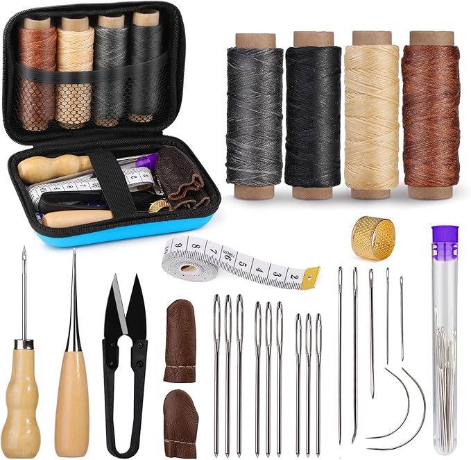 MORFEN Leather Sewing Kit, Leather Stitching Kit by MORFEN