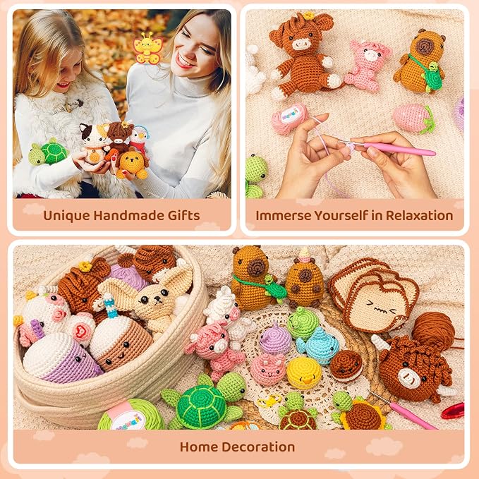 Mewaii Crochet Kit for Beginners Level 1 - Image 6