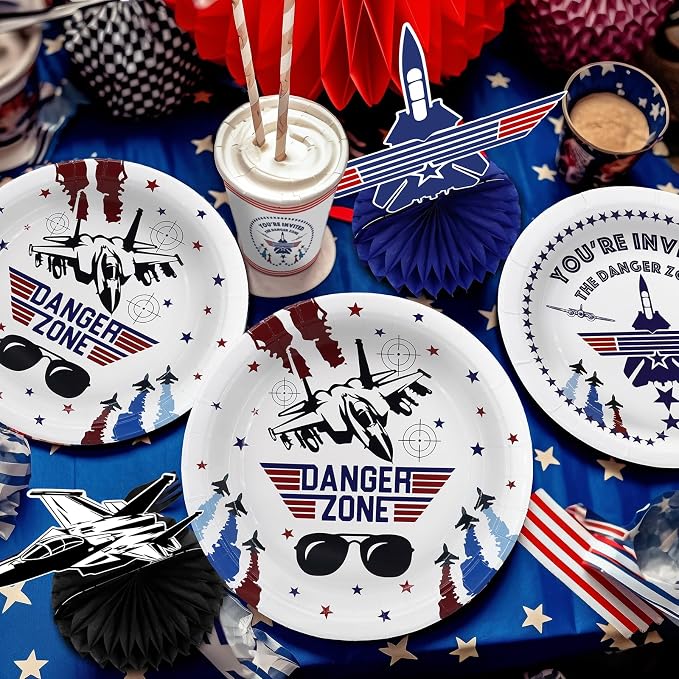 Fighter Pilot Party Decorations Set - Image 5