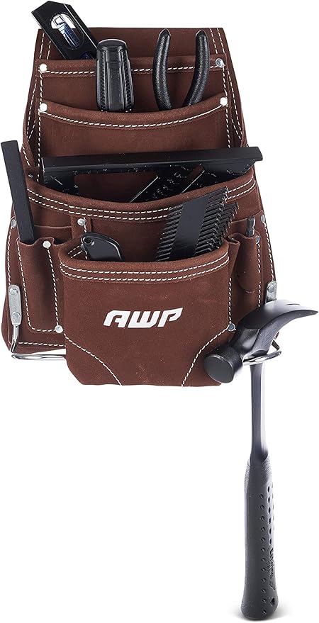 AWP Tool Pouch, Electrician Tool Pouch, Premium, Professional Multi-Pocket Organizer