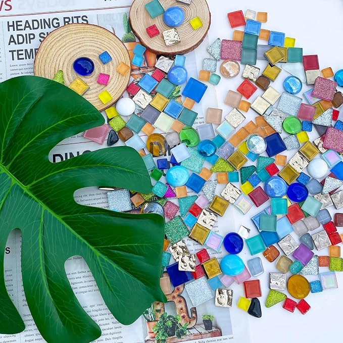 LITMIND 1.1 LB Irregular Glass Mosaic Tiles - Image 5