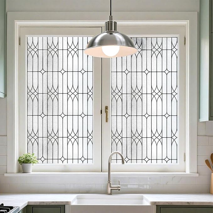 ADD.HERES Window Privacy Film, Stained Glass Decorative Static Cling, Removable - Image 8