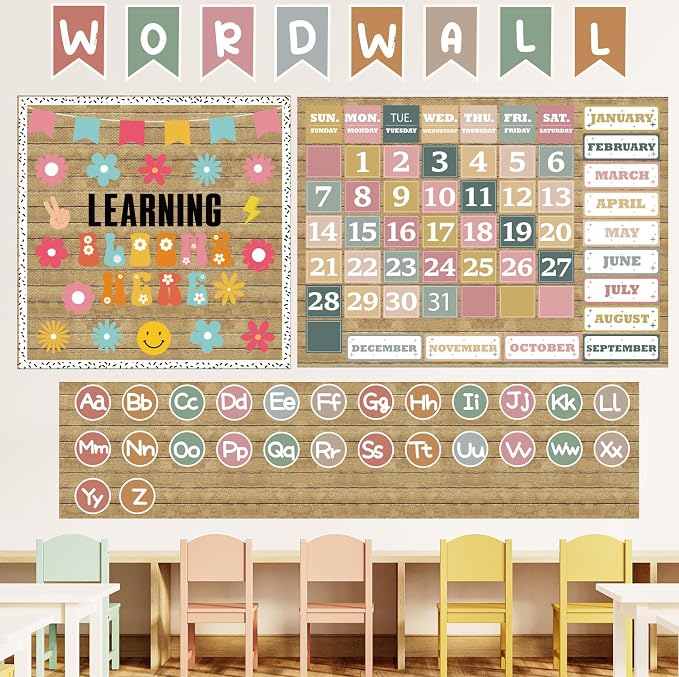 Inkspire Rustic Wood Bulletin Board Paper Roll, 14.8FTx47IN Large Reusable - Image 4