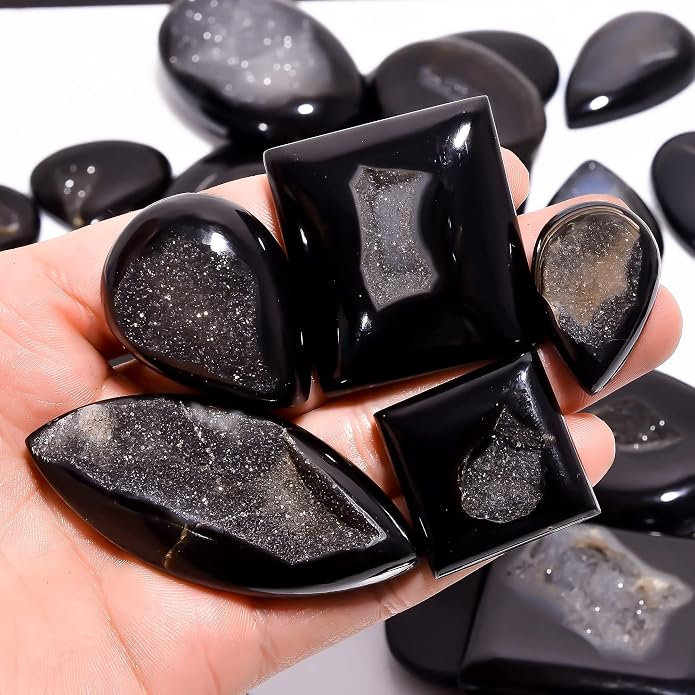 Natural Loose Gemstone 5 Piece Cabochons Lot Jewelry Making Loose Gemstone - Image 2