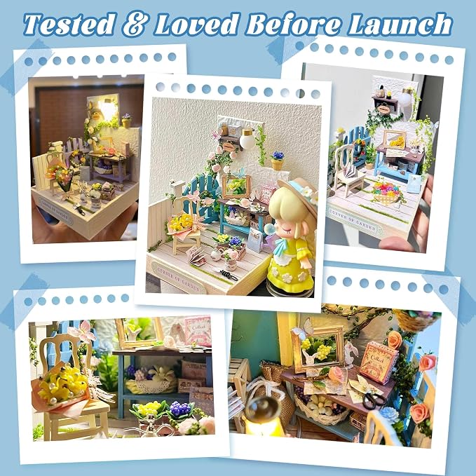 Flever Dollhouse Miniature DIY House Kit Creative Room - Image 7