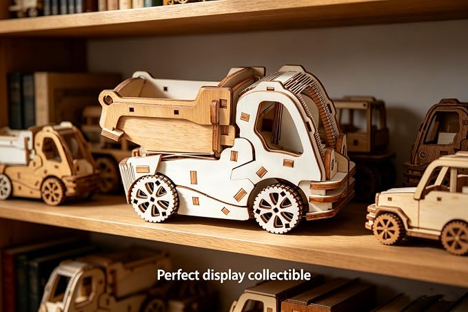Wooden 3D Puzzle, Creative DIY Model Building Kit - Image 9
