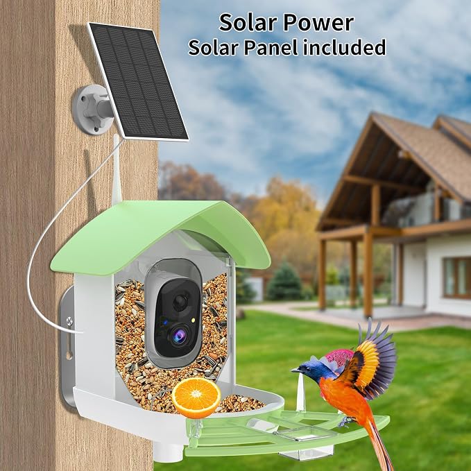 Bird Feeder with Camera, Smart AI Birds Breed Recognition, Birds Motion - Image 3