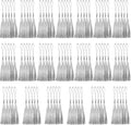 100 Pcs Silver Mini Tassels 13cm/5 Inch by CREATRILL