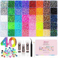 40000Pcs 40 Colors Jelly Rhinestones by BlissVeritura