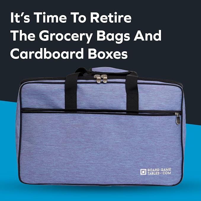 Board Game Bag - Fits 7 Standard Boxes - Carry - Padded - Image 4