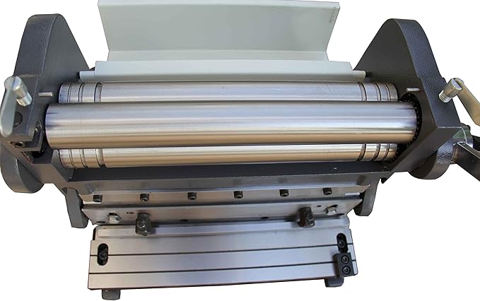 KAKA INDUSTRIAL Rolling Machine,12-inch, 3-In-1 Combination Shear Brake Roll Machine,20-Gauge Shear, 90° Press Brake|Shears and Slip Roll Machine for Shear Bending Rolling 3-IN-1/12