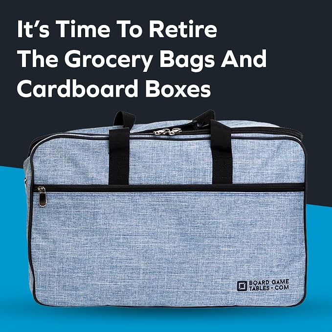Board Game Bag - Fits 7 Standard-Sized Boxes - Carry - Padded - Image 4