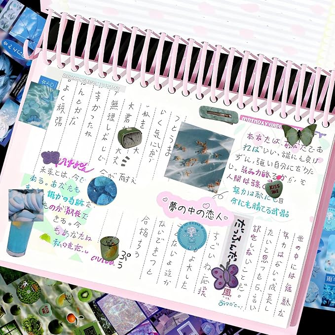 Tmtains 30 Sheets Japanese Sticker Book - Image 6