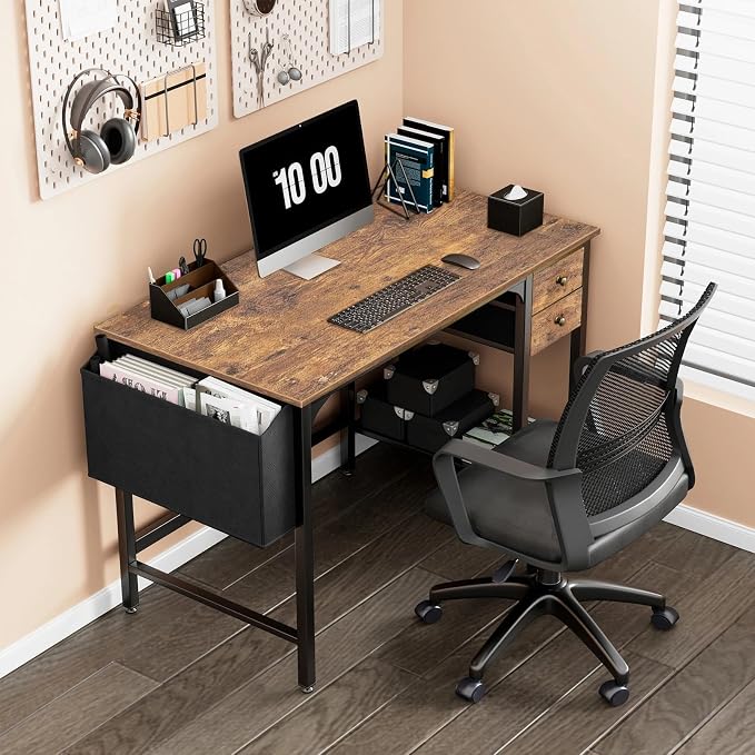 Lufeiya Computer Desk with Drawers - Image 2