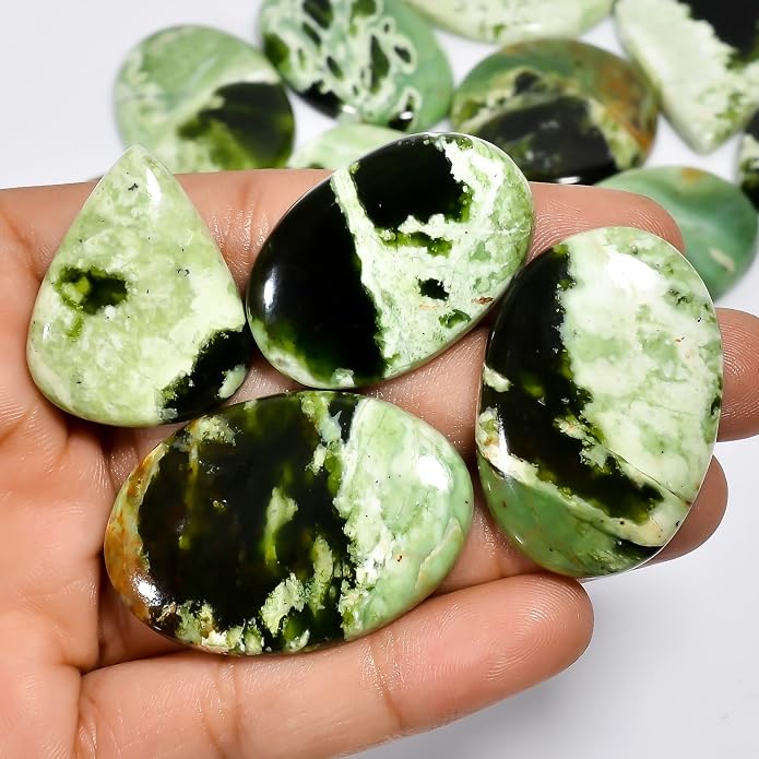Natural Loose Gemstone 5 Piece Cabochons Lot Jewelry Making Loose Gemstone - Image 2