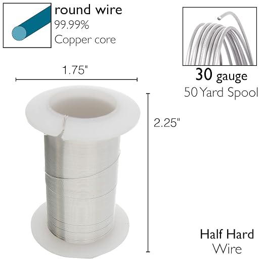 The Beadsmith Wire Elements 30-Gauge Lacquered Tarnish-Resistant Copper Wire - Image 4