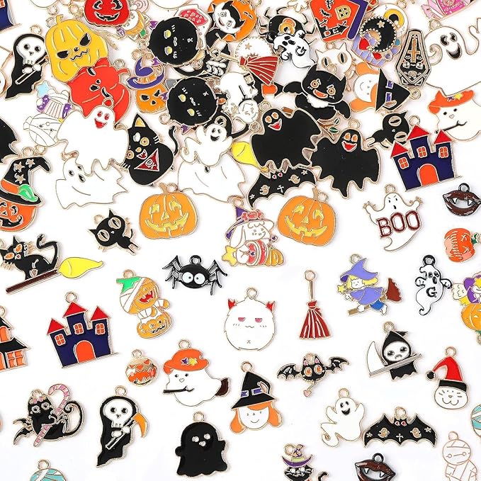 MARFOREVER 120 PCS Halloween Charms by MARFOREVER