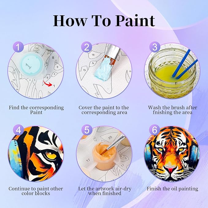 Okarina 6 Pack Paint by Numbers Kit - Image 6