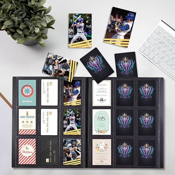 Card Binder, 360 Pockets Upgraded Trading Card Binders, Cards Collection Binder - Image 7