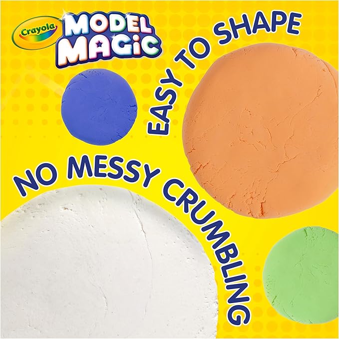 Crayola Model Magic White, Teacher Must Haves & Classroom Essentials, Air‑Dry - Image 3