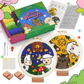 yuegool 2PCS Punch Needle Decoration Kit, Easy DIY Punch Needle Embroidery Kit by Unknown