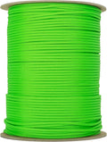 The Paracord Store | Type III 550 Paracord - 250 FT Spool, Neon Green | Heavy Duty 7 Strand Tactical Paracord - USA Made Nylon Outdoor Parachute Cord for Camping, Fishing & More - Survival Cord