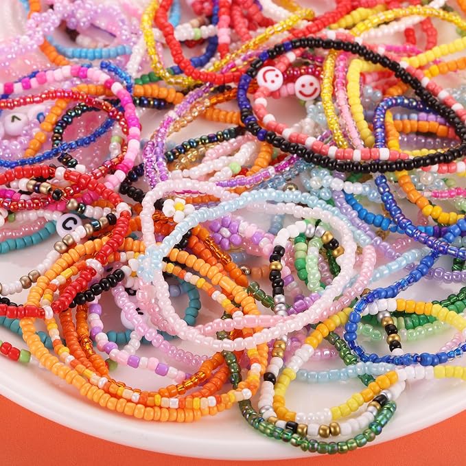 3mm Seed Beads, 39 Colors Glass Seed Beads - Image 6