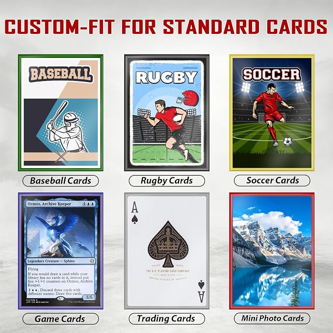 Trading Card Sleeves, Top Loaders Card Protectors - Image 6