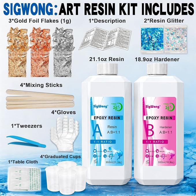 SigWong Epoxy Resin 40OZ - Image 3