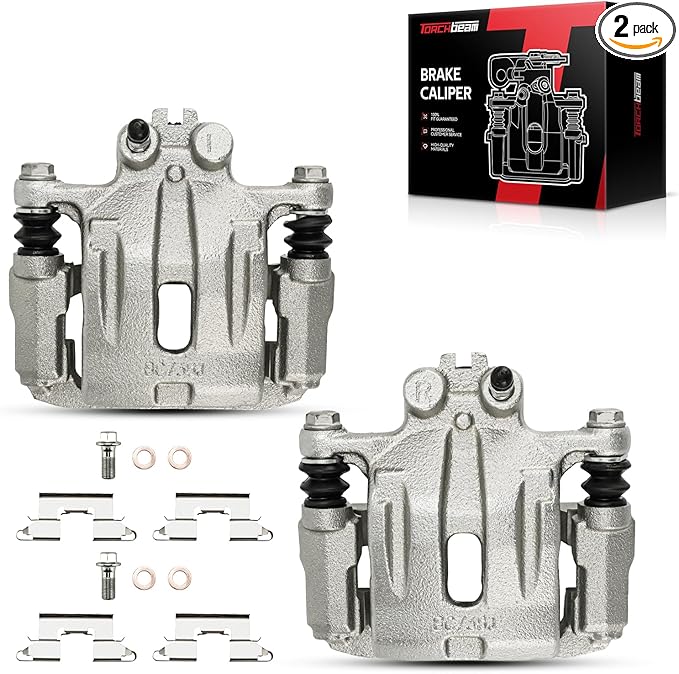 Torchbeam Rear Brake Calipers Set for Ford Edge 2007-2010, Mazda CX-7 2007-2012, Lincoln MKX 2007-2010, Rear Left and Rear Right Calipers Replace # 18B5042+18B5043