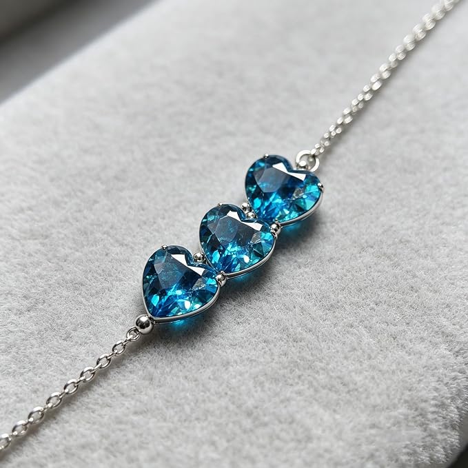 AierCrystal Aquamarine Color Cubic Zirconia Loose Beads Unset - Image 4