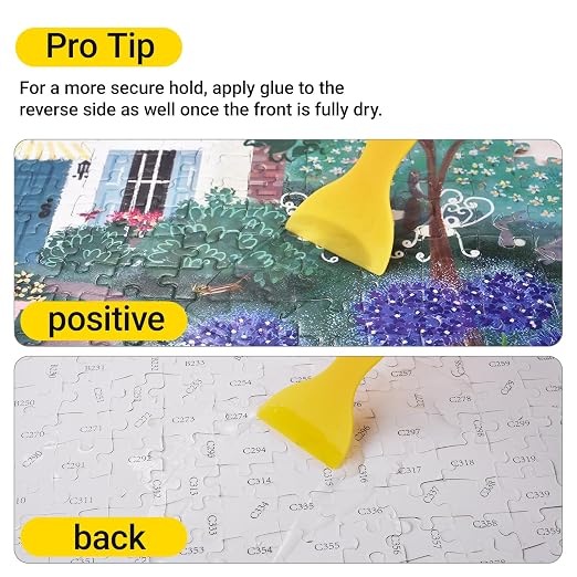 YAKAMOZ Clear Jigsaw Puzzle Glue - Image 2